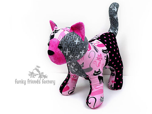 Cat sewing pattern