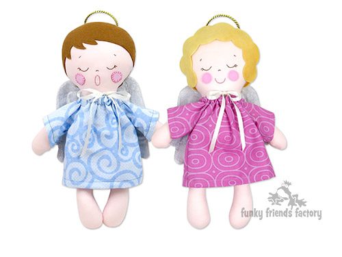 Adorable Angels Dol sewing pattern