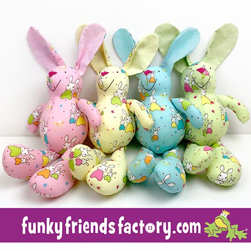 Easter Fabric Giveaway – Jodie Carleton’s Bunny Trail fabric | Funky ...