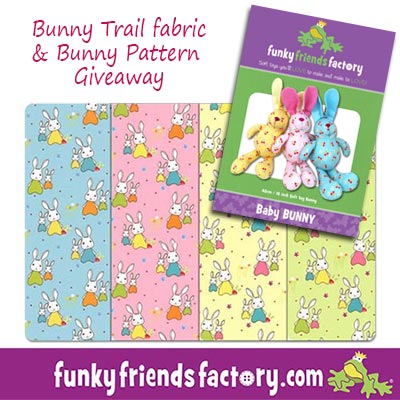 Easter Fabric Giveaway – Jodie Carleton’s Bunny Trail fabric