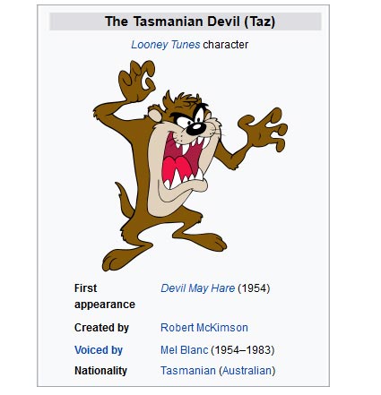 Warner-Bros-Taz-from-Looney-Tunes