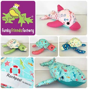 Fabulous fabrics found at Quilt Market! | Funky Friends Factory