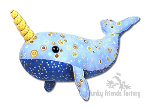 Narwhal toy pattern