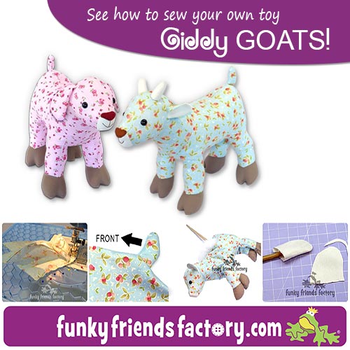 Giddy Goat pattern tutorial