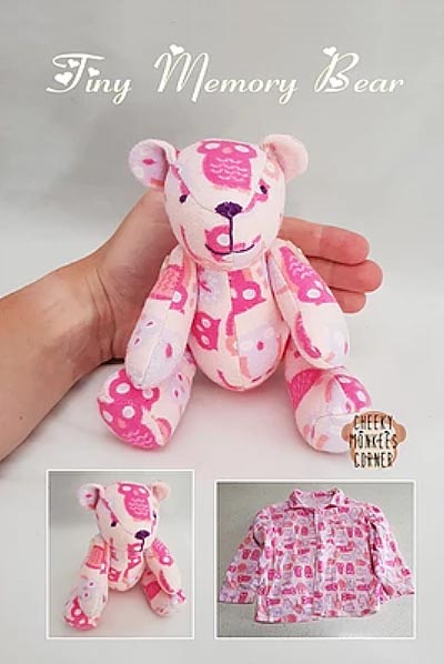 Mini Keepsake Bear pattern