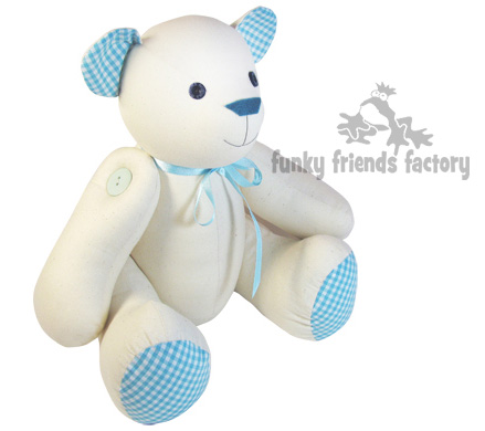 Free Pattern For A Memory Bear To Sew During Lockdown Funky Friends Factory