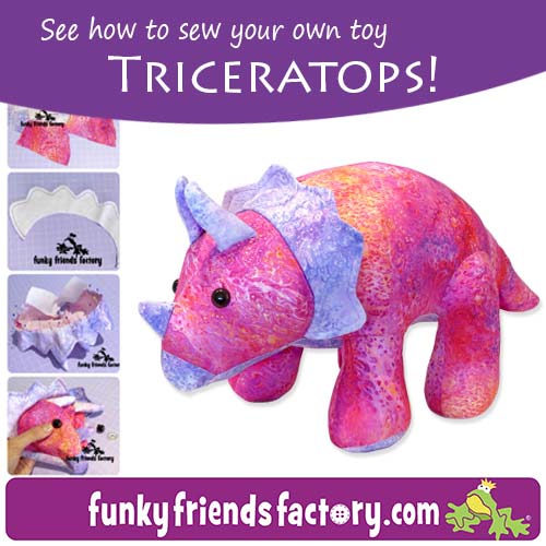 Triceratops Pattern Tutorial