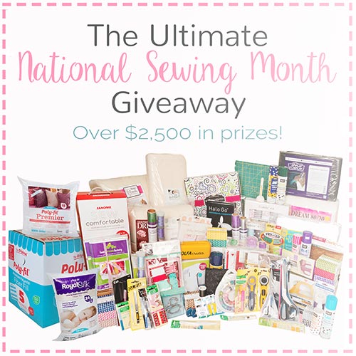 Shannon Fabrics September National Sewing Month Giveaway!