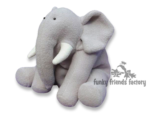 Ellie Elephant Toy Sewing Pattern