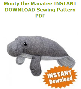 Manatee Sewing Pattern