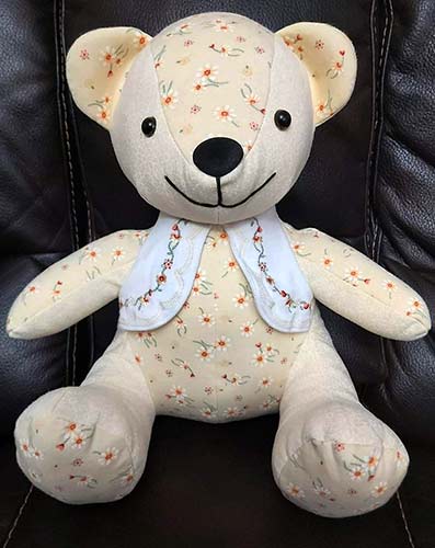 Melody Bear sewn by MichelleGermain