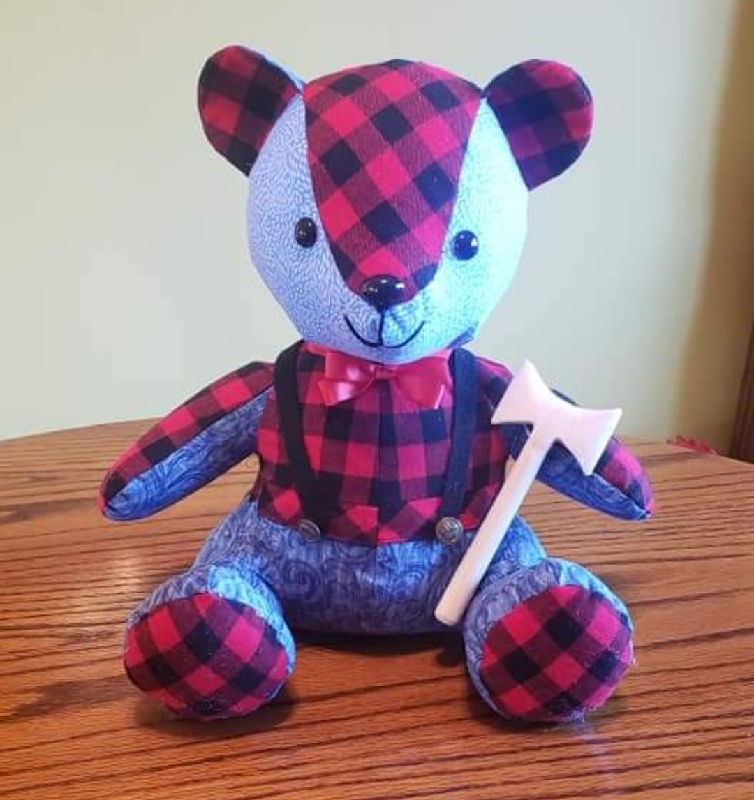 Melody Bear pattern sewn by nancymciccosanti 