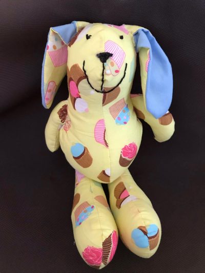 Baby bunny pattern sewn by Ilene D.