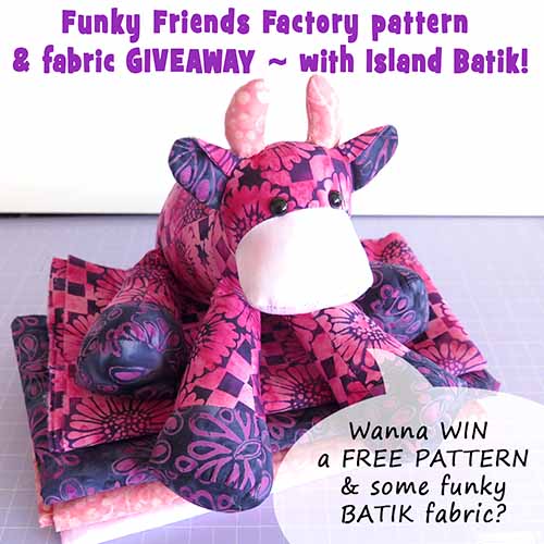 Win a free pattern from Funky Friends Factory