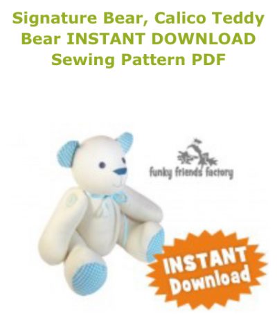 Funky Friends Factory Melody Memory Bear Pattern