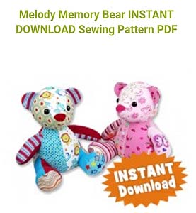 Memory Bear Sewing Pattern
