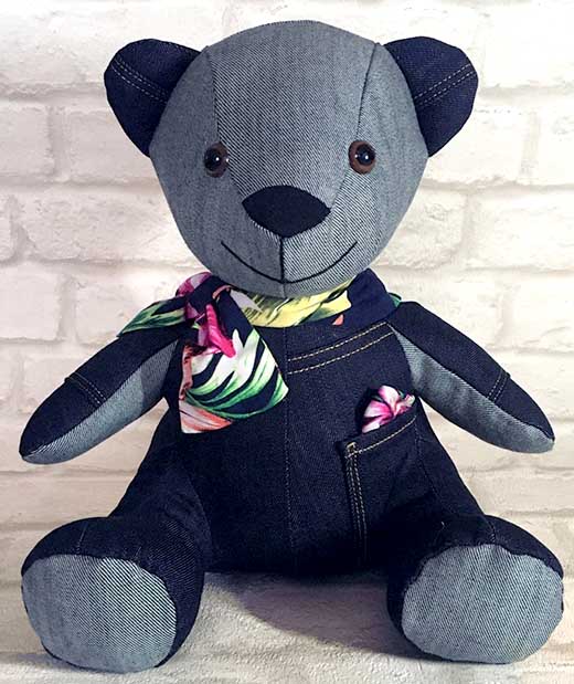 Memory Bear sewn by Helenbailey