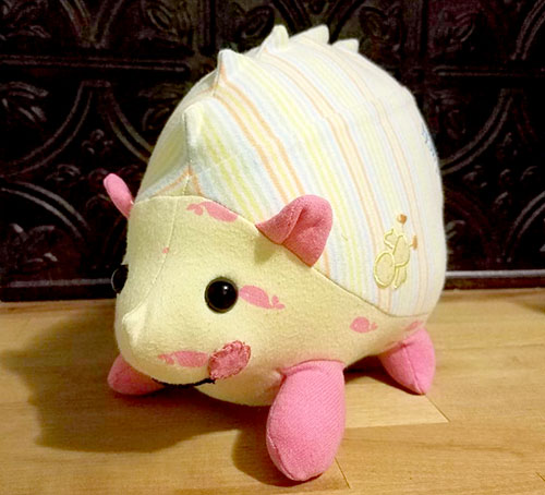 Hedgehog Baby Keepsake Pattern sewn by DawnRimby