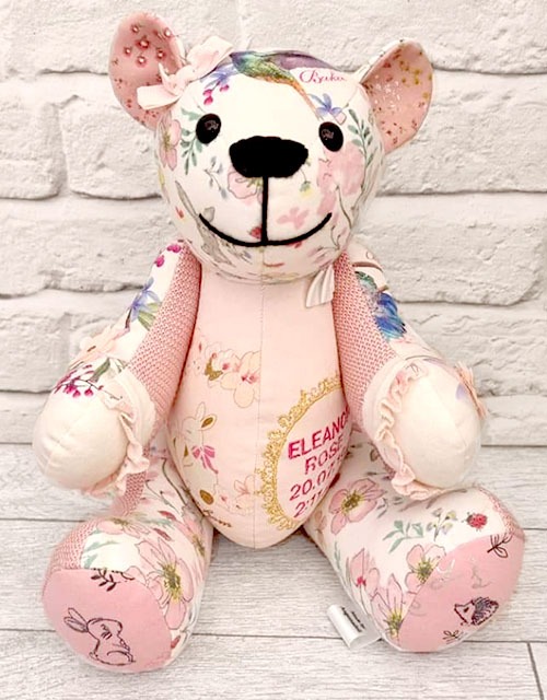 Calico Bear pink by Ange