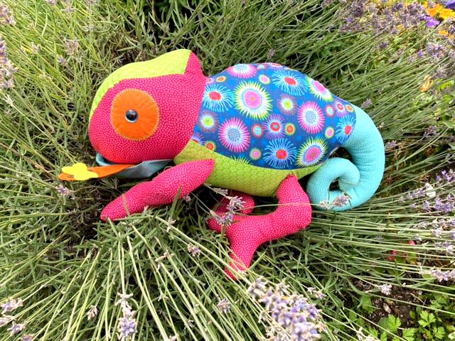 Chameleon Pattern sewn by Gabriele Girndt-Sharp