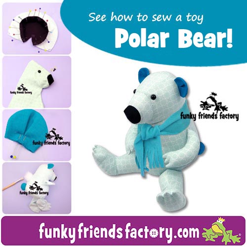 POLAR-BEAR- sewing pattern