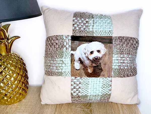 Bespoke Patchwork cushion