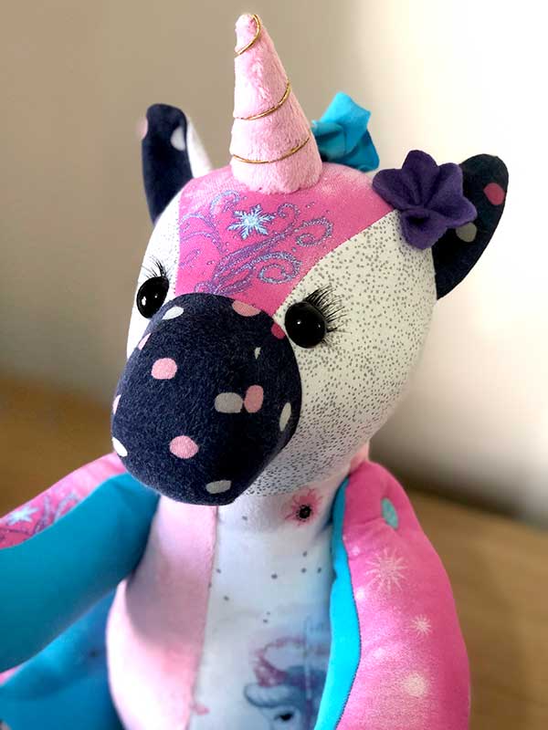 Unicorn Keepsake Pattern sewn by Lisa Smallwood - sewnforuandi 1