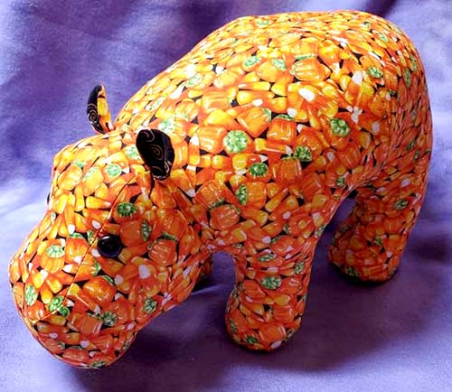 Hippo Pattern Halloween sewn by Diana Sageser