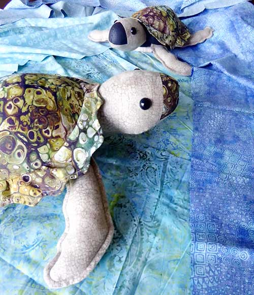 Sea Turtle Pattern sewn by IxoriaT