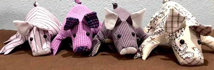 Pig Pattern sewn by CarolineMoyer