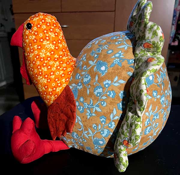 TomTurkey Pattern sewn by Sandy Elmore