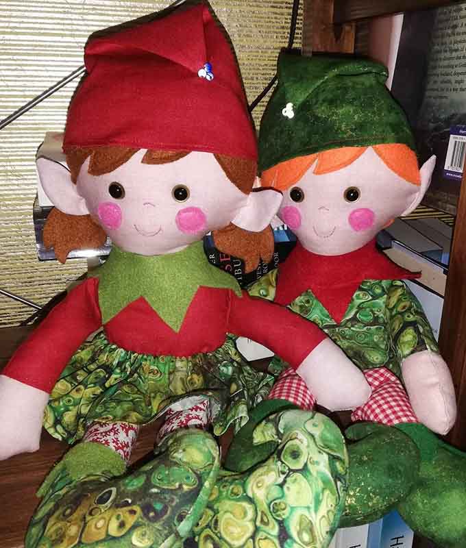 Elves sewn by nele theunis