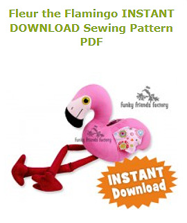 Flamingo-toy-sewing-pattern-by-Pauline-McArthur