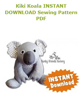 Koala sewing Pattern
