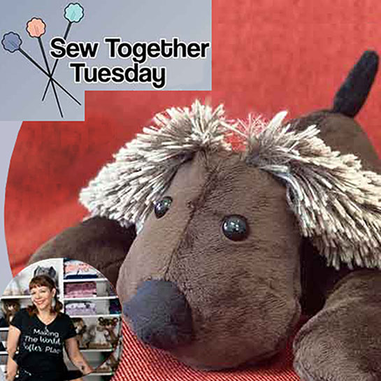 Watch a fun toy making SEW-ALONG from Shannon Fabrics!