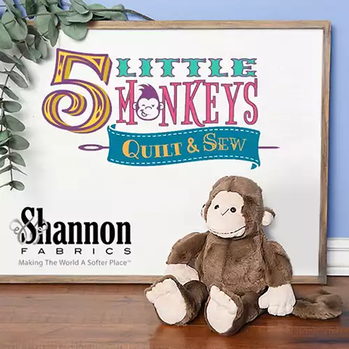 A fun toy making SEW-ALONG from Shannon Fabrics!