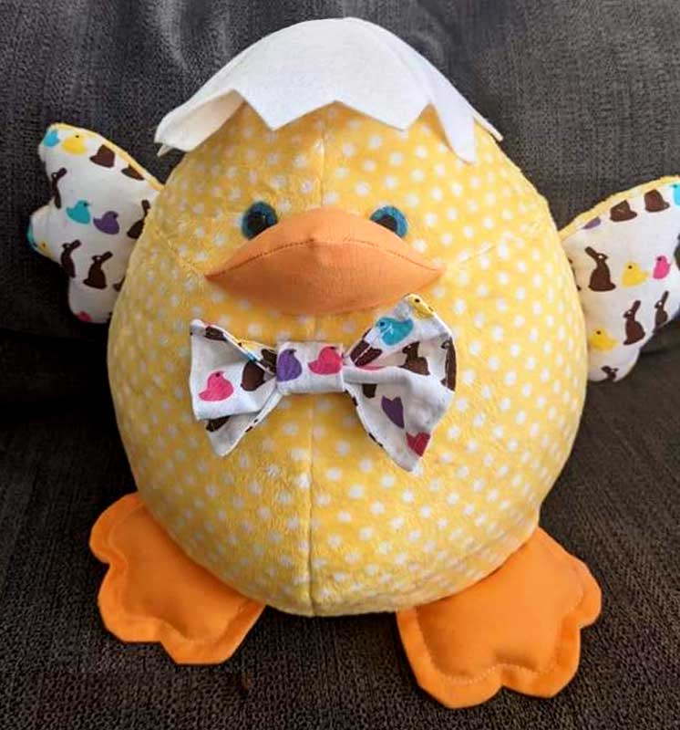 Easter-Chick-sewn-by-Andrea-Nettles-