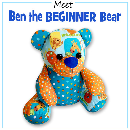 Yeehar ~ the NEW Ben BEGINNER BEAR pattern is READY!
