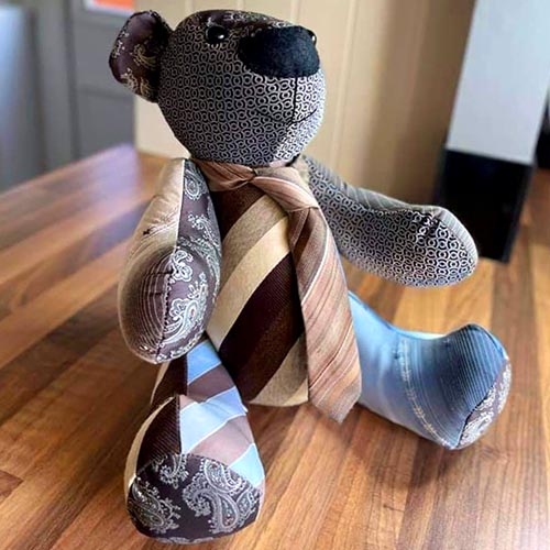How to Sew a Toy out of Neck Ties for Father’s Day