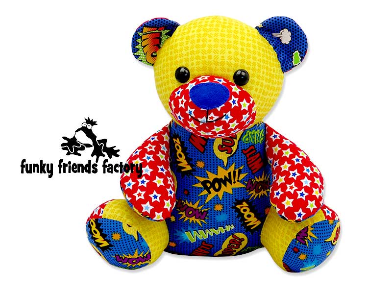 BEGINNER-Teddy Bear sewing pattern