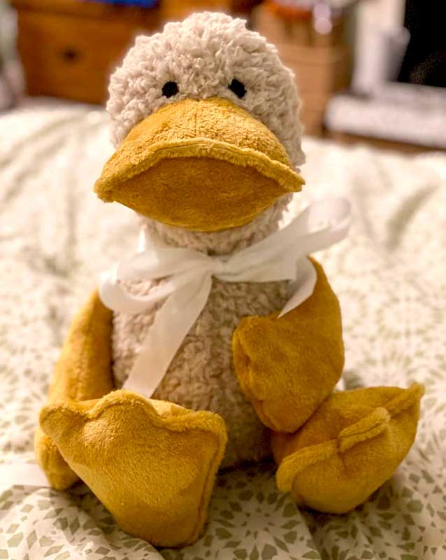 Duck sewing pattern sewn by AliceReady