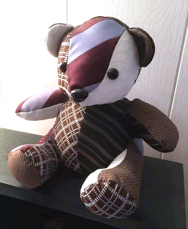 Memory Bear pattern sewn by Lori Redenbush