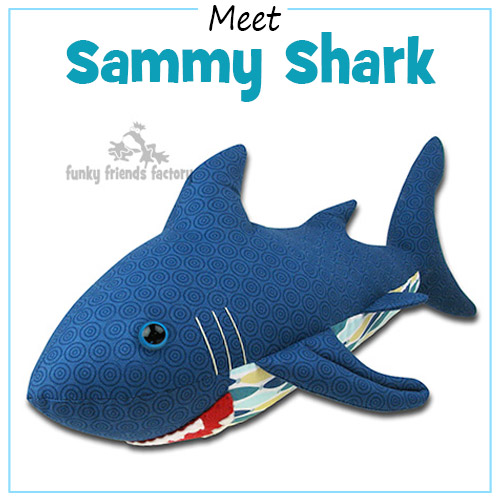 Make a Splash: Shark Blanket Sewing Pattern Download - Sew Daily