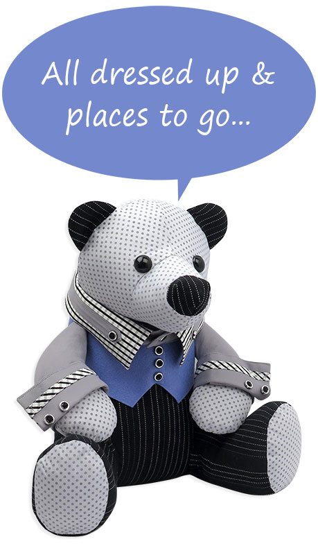 16 Memory Bear Instructions and Pattern Pieces Keepsake 