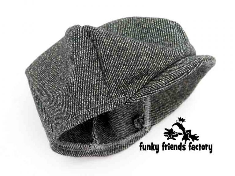 How to sew a flat cap for a teddy bear! Funky Friends Factory