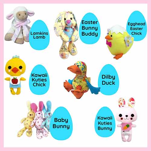 Easter Contest Inspiration for 2023- WIN a $50 Funky Friends Factory Pattern Voucher!