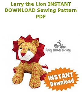 Stuffed Animal Sewing Patterns Sloth and Duck PDF Instant Download