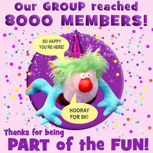 Our Pattern Fan Club hit 8000 Members!