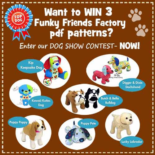 WIN some FFF Patterns in our Dog Show Competition!!! 🥳