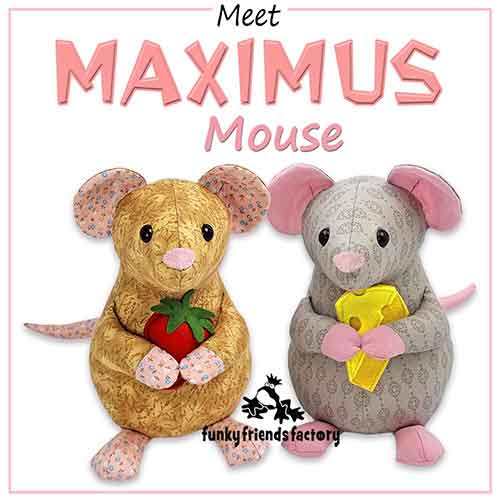It’s TESTING TIME – for my NEW Mouse Toy Sewing Pattern!🐭